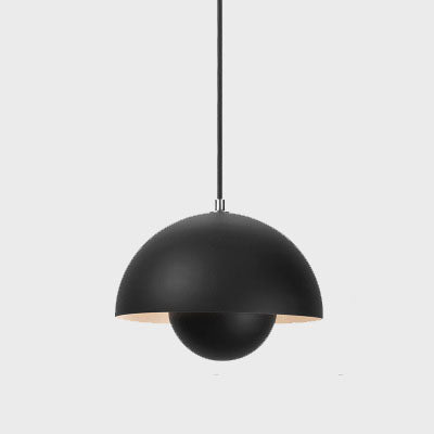 Nordic Dome Pendant Light | Adjustable Height For Dining Room And Living Room