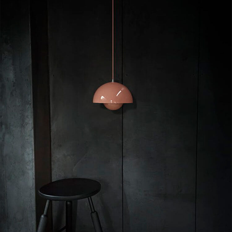 Nordic Dome Pendant Light | Adjustable Height For Dining Room And Living Room