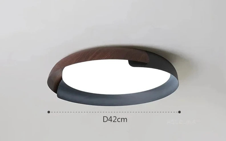 Scandinavian LED Ceiling Light | Minimalist Flush Mount For Bedroom And Living Room