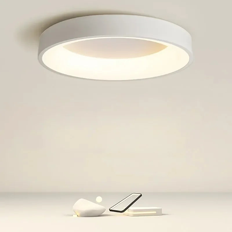 Scandinavian Round Ceiling Light | Flush Mount