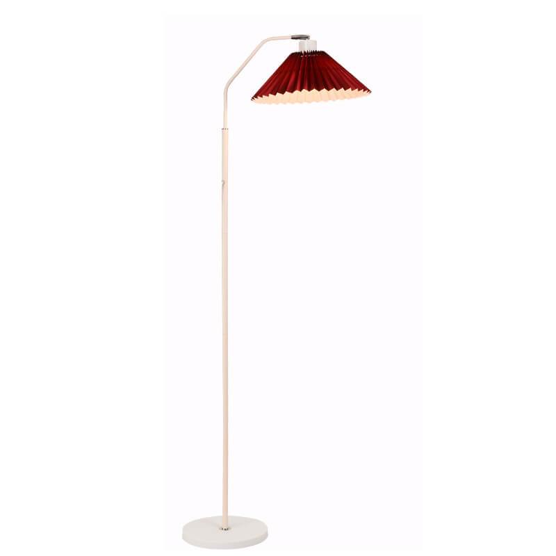Minimalist Pleated Shade Standing Floor Lamp