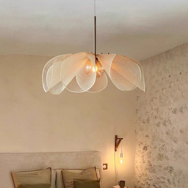Pendant Light | Vintage Petal Soft Ambient Lighting For Bedroom Dining Room