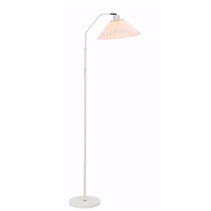 Minimalist Pleated Shade Standing Floor Lamp
