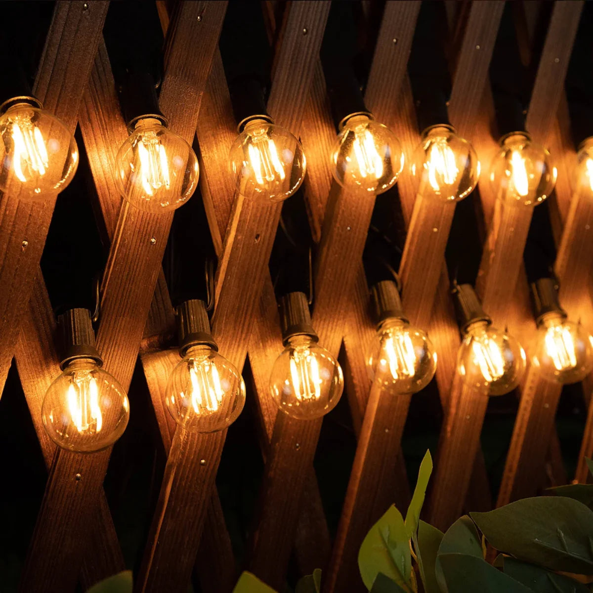 Solar String Lights | Outdoor Garden Patio Lighting