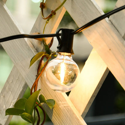 Solar String Lights | Outdoor Garden Patio Lighting