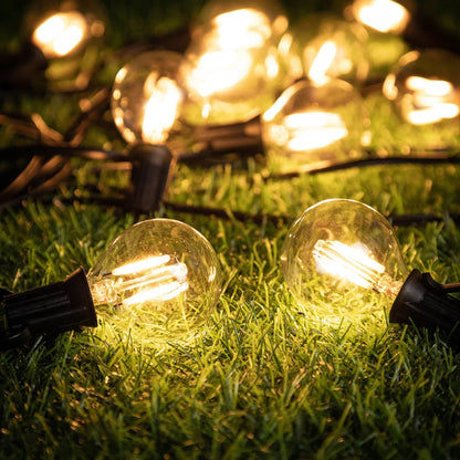 Solar String Lights | Outdoor Garden Patio Lighting