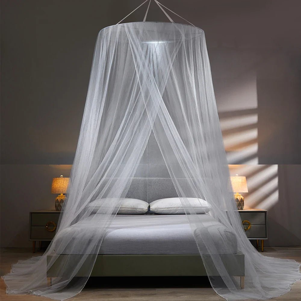 Mosquito Net Bed Canopy | Insect Protection For Home And Camping