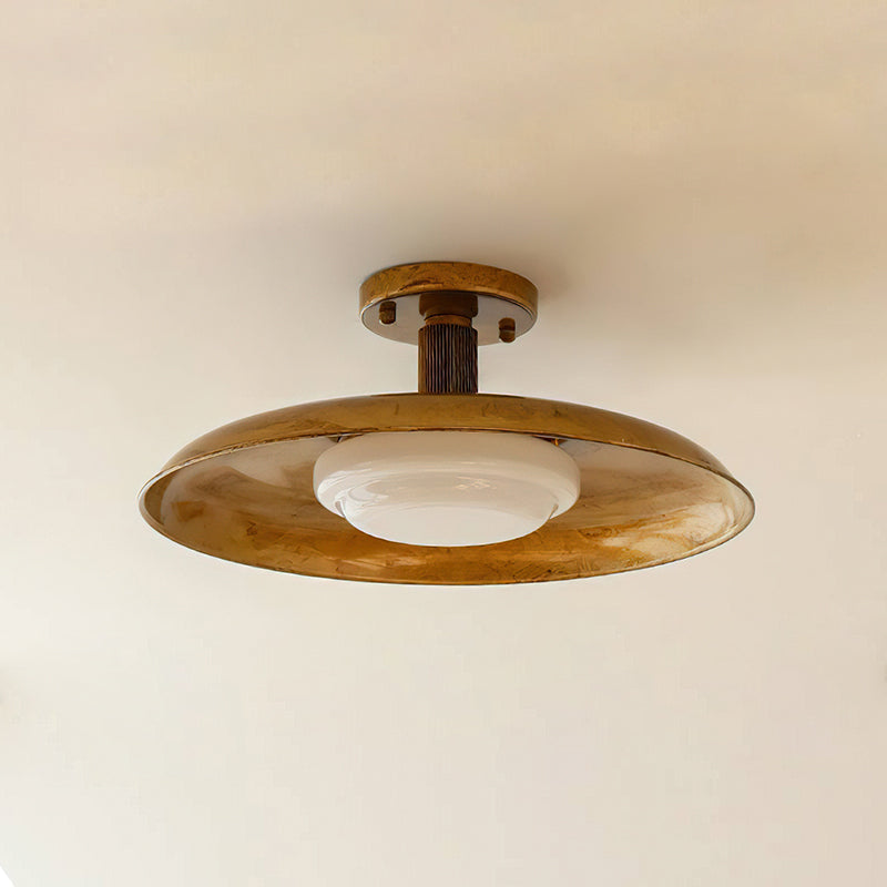 Vintage Ceiling Light | Semi Flush Mount