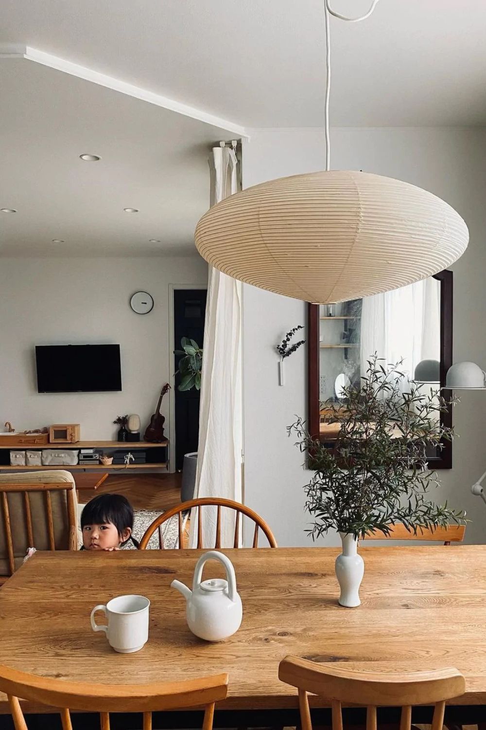 Oval Lantern Pendant Light Soft Ambient Lighting