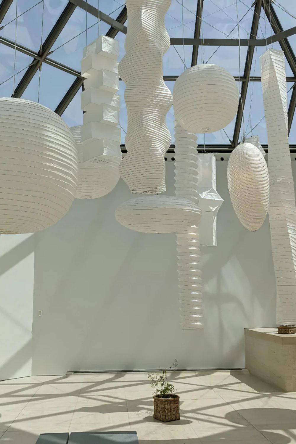 Oval Lantern Pendant Light Soft Ambient Lighting