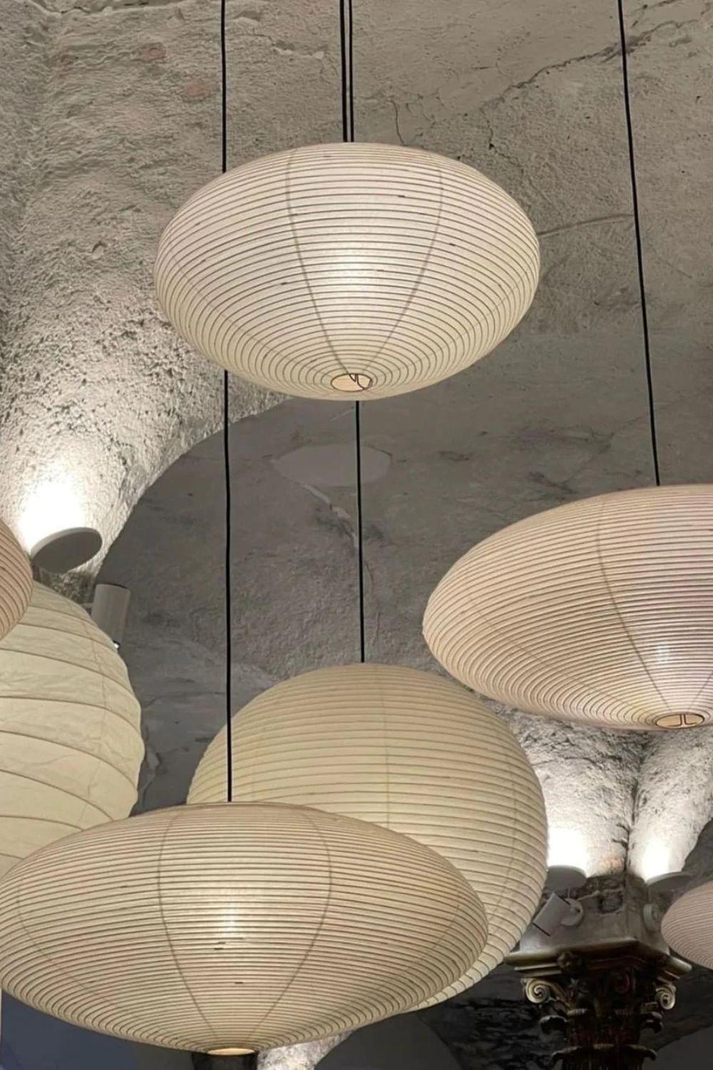 Oval Lantern Pendant Light Soft Ambient Lighting