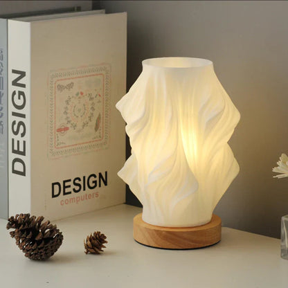 Sculptural Table Lamp | Dimmable Soft Ambient Lighting