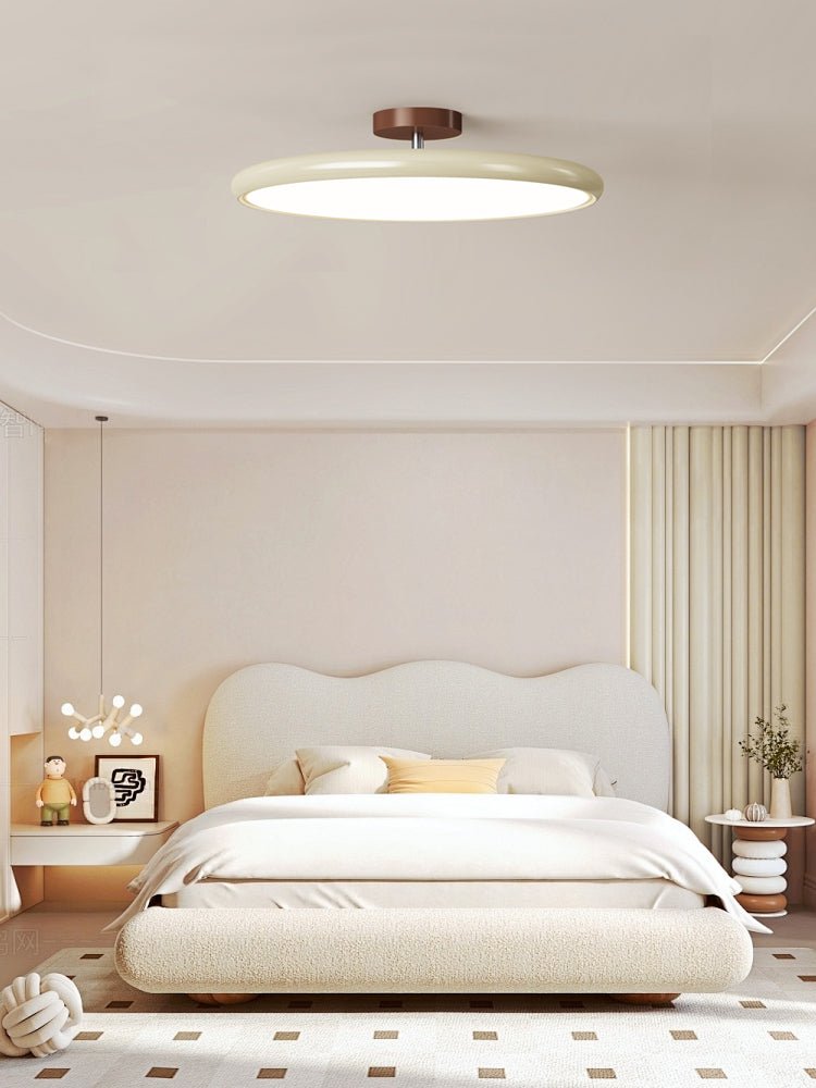 Modern Round Ceiling Light | Soft Ambient Lighting