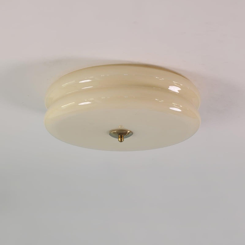 Art Deco Ceiling Light | Retro Flush Mount For Bedroom & Living Room