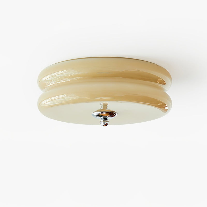 Art Deco Ceiling Light | Retro Flush Mount For Bedroom & Living Room