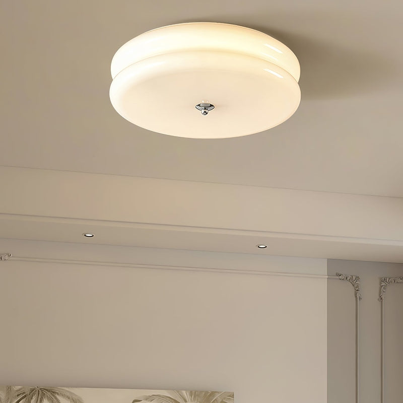 Art Deco Ceiling Light | Retro Flush Mount For Bedroom & Living Room