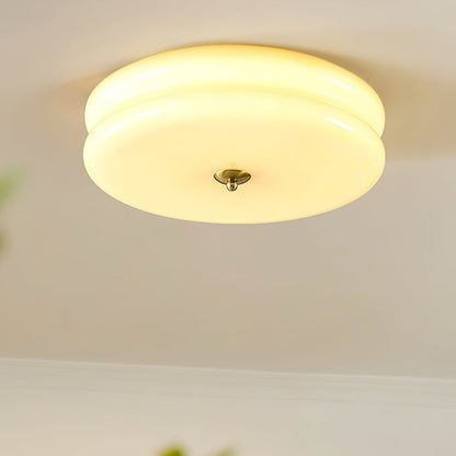 Art Deco Ceiling Light | Retro Flush Mount For Bedroom & Living Room