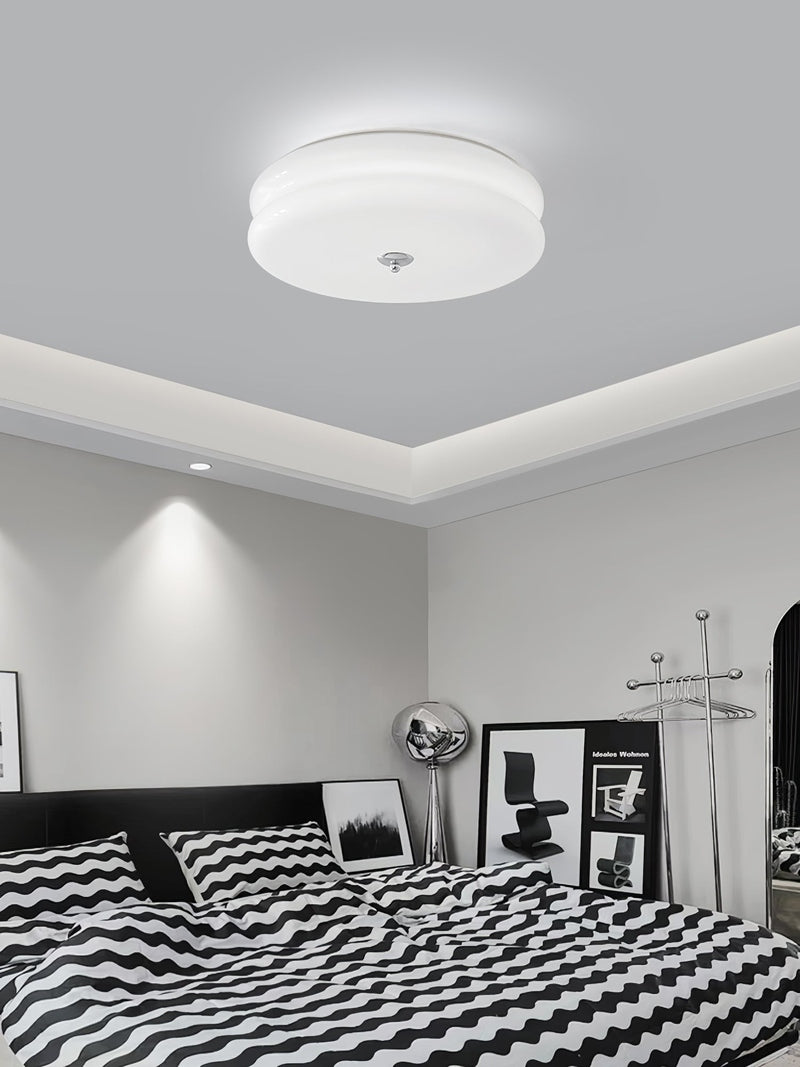 Art Deco Ceiling Light | Retro Flush Mount For Bedroom & Living Room
