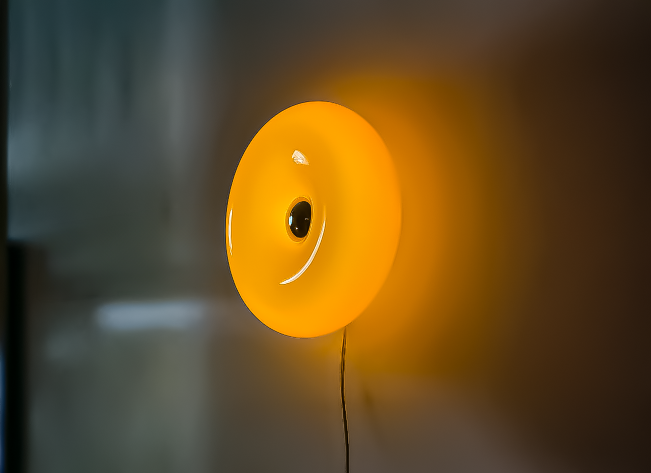Bauhaus Wall Light | Retro Disc Design
