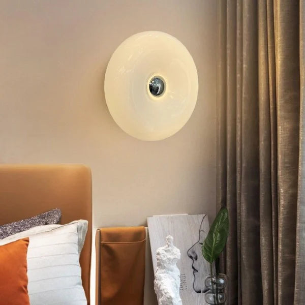 Bauhaus Wall Light | Retro Disc Design