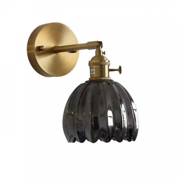 Tulip Wall Light | Vintage Style E27 For Living Room Bedroom Hallway
