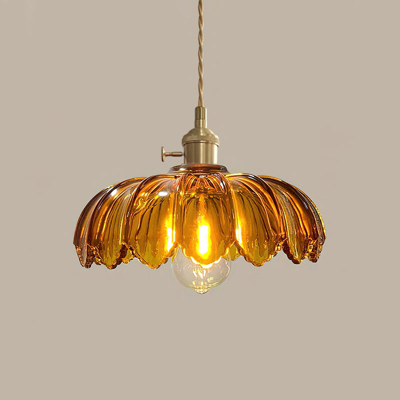 Pendant Light | Scalloped Shade