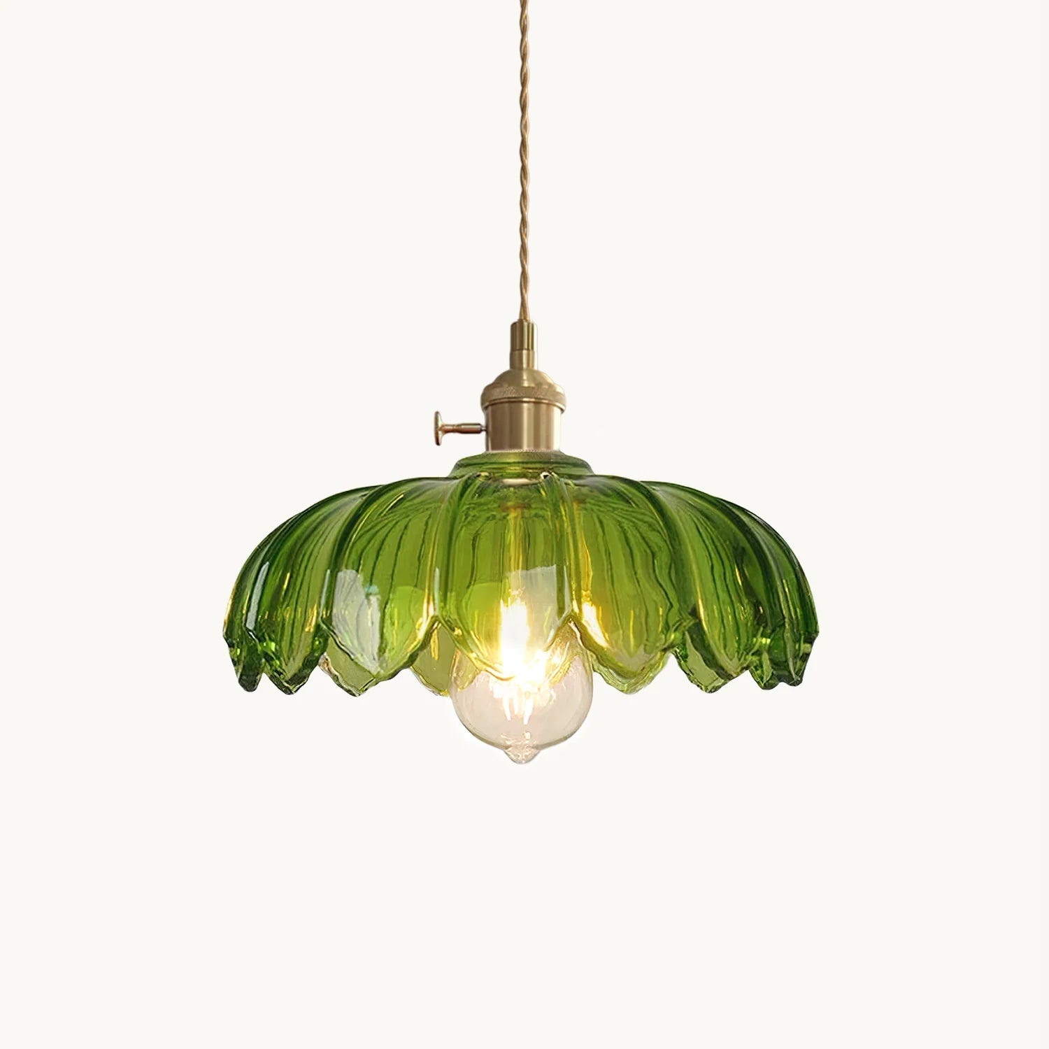 Pendant Light | Scalloped Shade