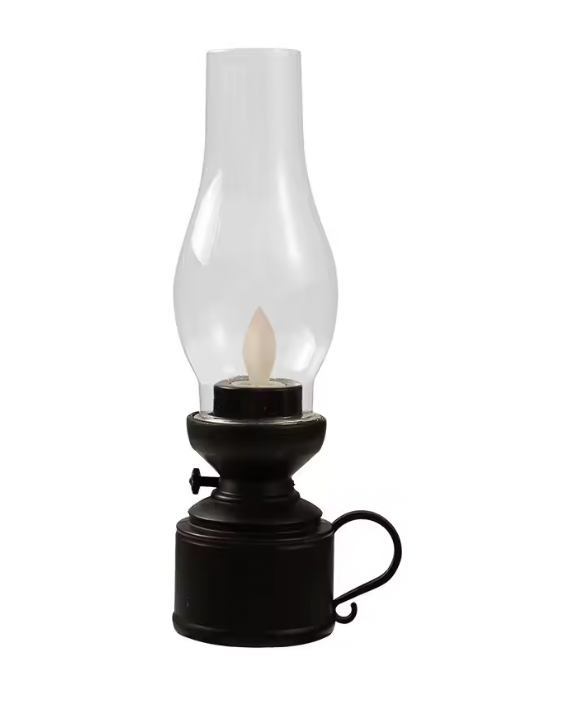 Retro Oil Lamp Table Lantern | Warm Ambient Lighting