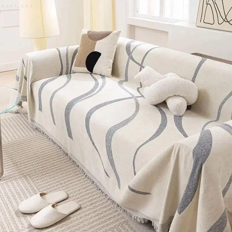 Reversible Sofa Throw Cover | Pet Friendly Furniture Protection