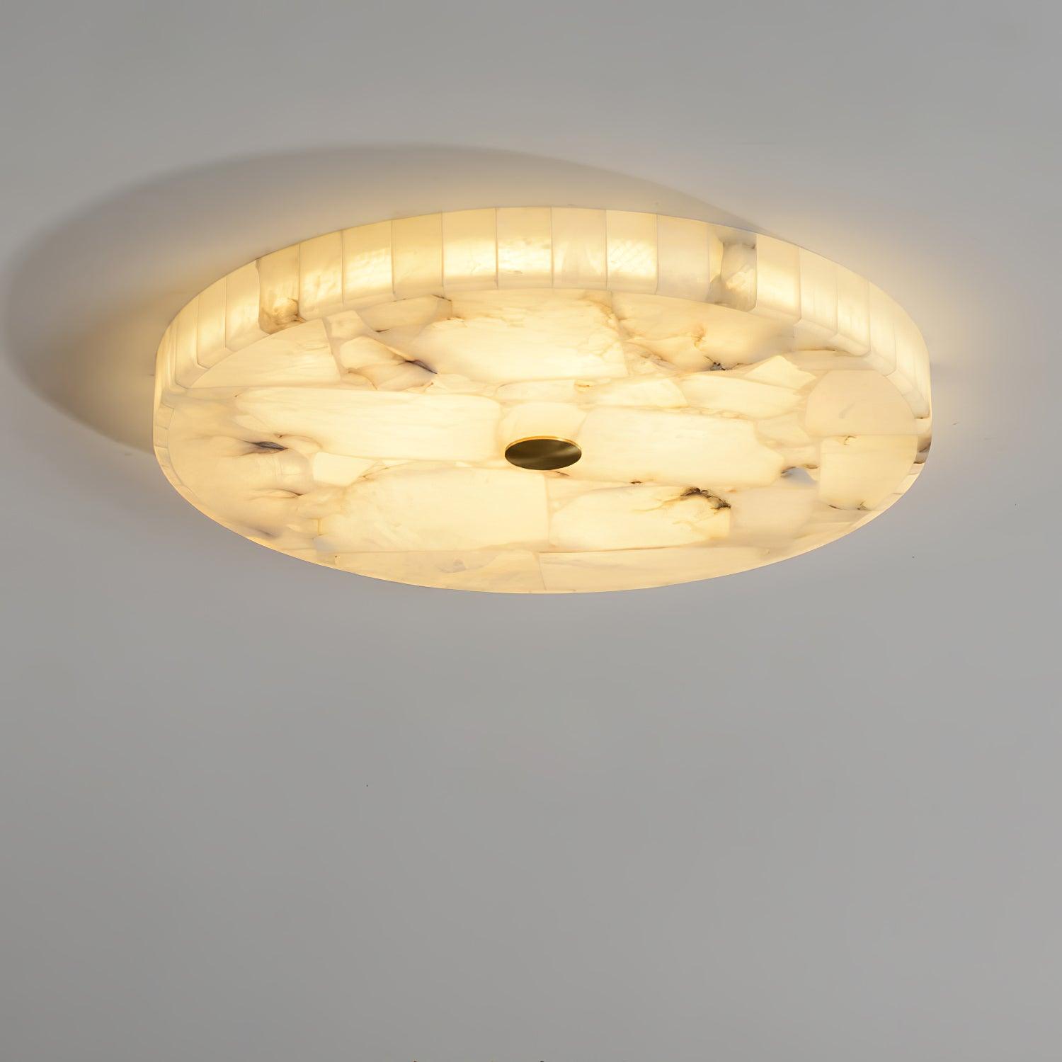 Modern Round Flush Ceiling Light Integrated LED