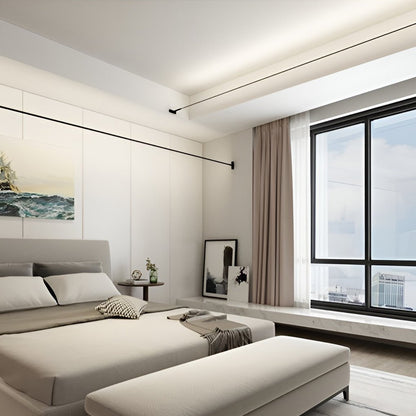 Rotatable LED Ceiling Light | Adjustable Linear Rail Lighting