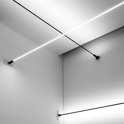 Rotatable LED Ceiling Light | Adjustable Linear Rail Lighting
