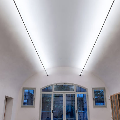 Rotatable LED Ceiling Light | Adjustable Linear Rail Lighting