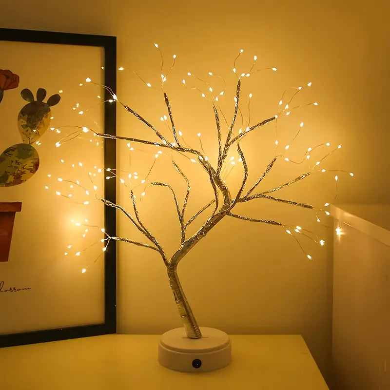 Bonsai Tree Table Lamp | Decorative Night Light For Bedroom & Living Room