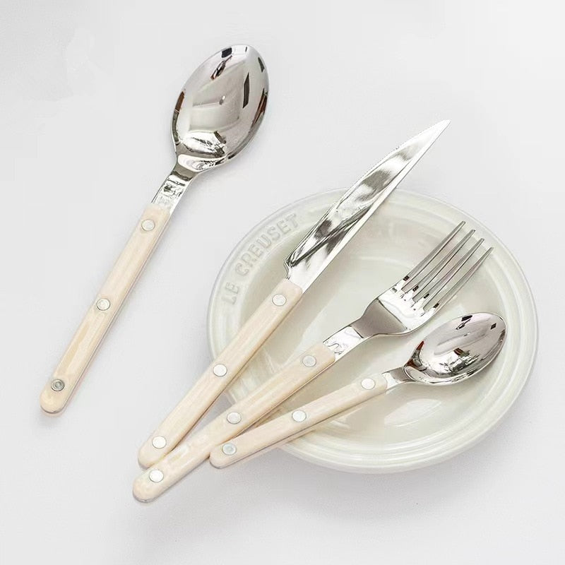 Classic Bistro Cutlery Set | Modern Stainless Steel
