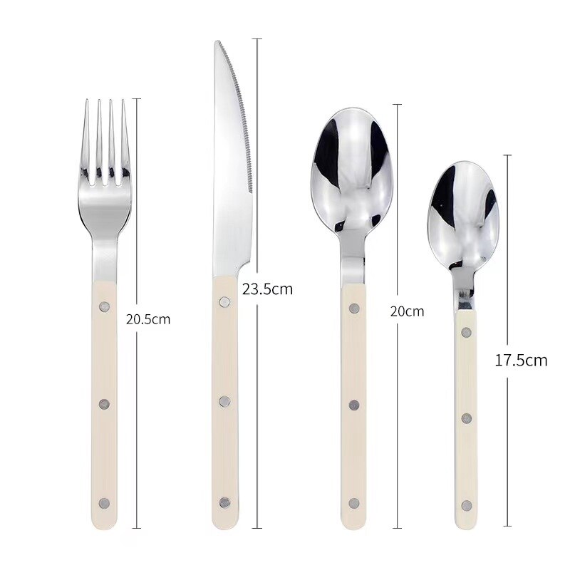 Classic Bistro Cutlery Set | Modern Stainless Steel