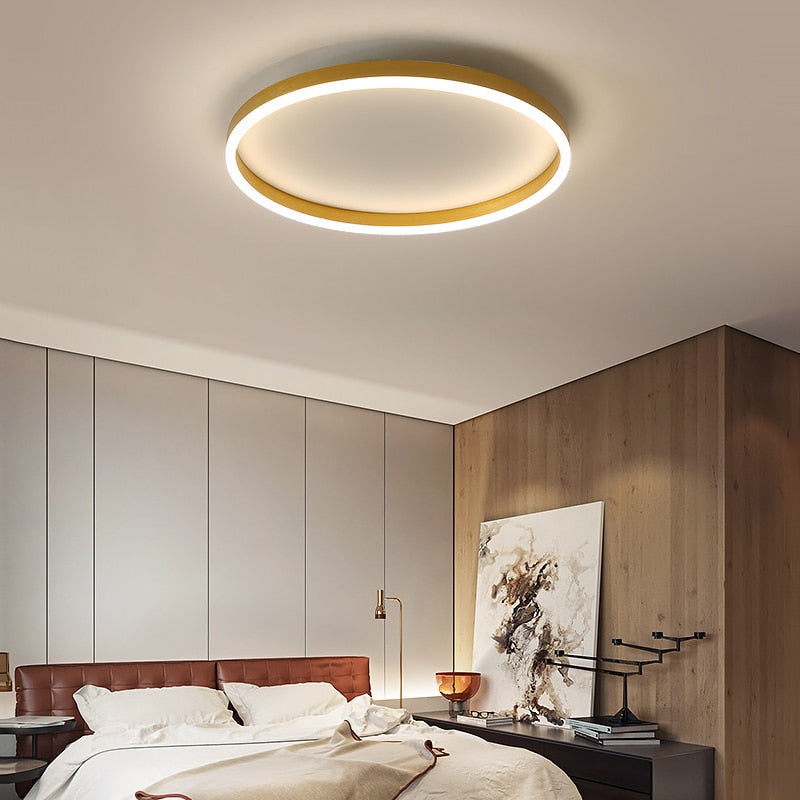 LED Ceiling Light | Modern Round Halo For Bedroom Living Room