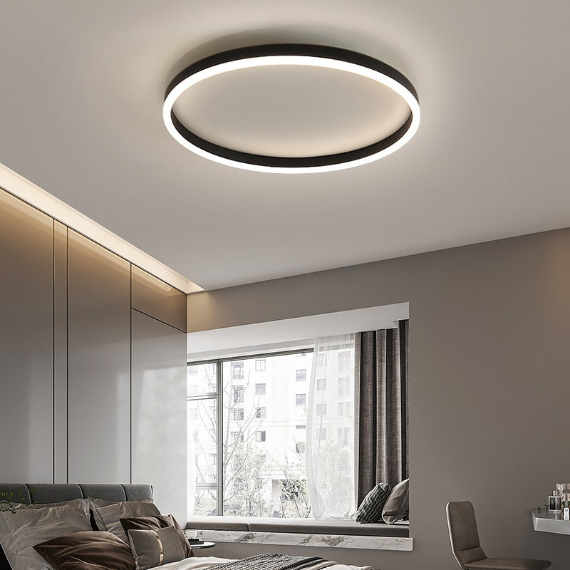LED Ceiling Light | Modern Round Halo For Bedroom Living Room
