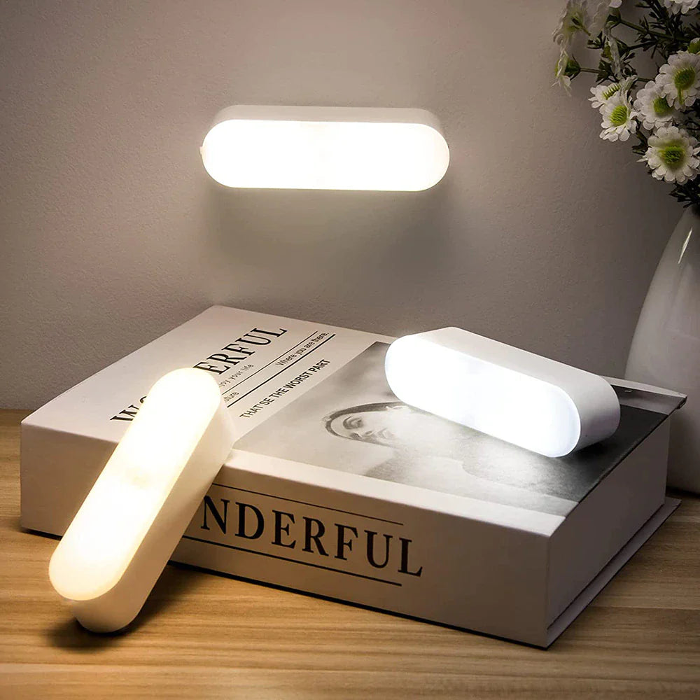 Portable LED Motion Sensor Wall Light | Wireless Cabinet Lighting for Closet