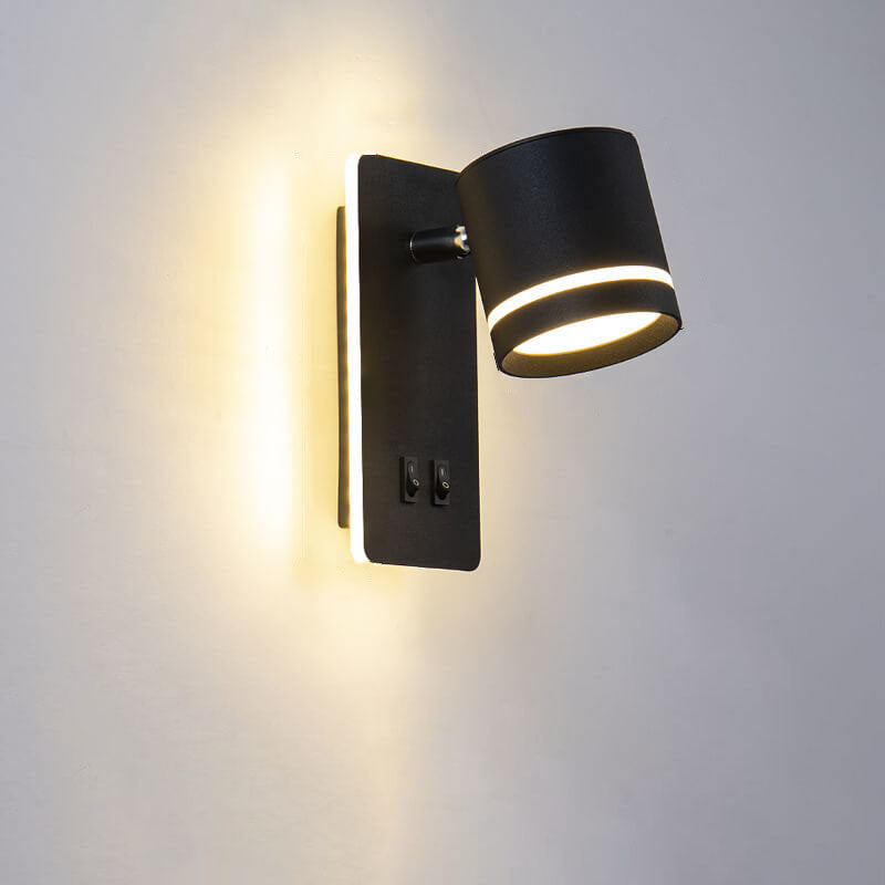 Nordic Minimalist Spotlight Rotatable LED Reading Wall Sconce Lamp