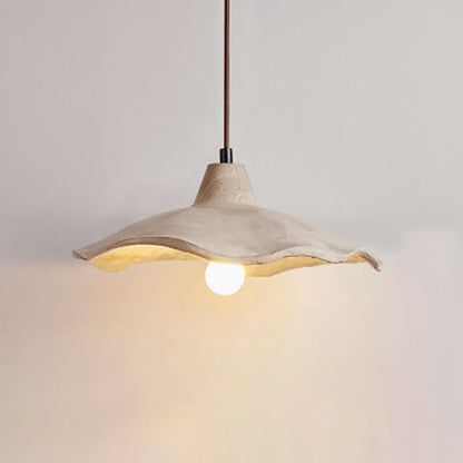 Japanese Vintage Flower Shape Pendant Light