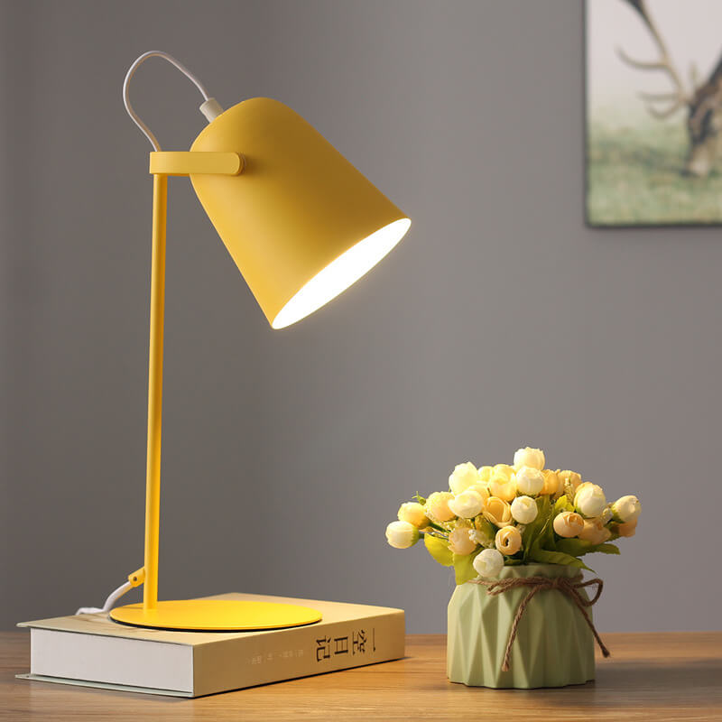Adjustable Nordic Table Lamp | Cone Shade