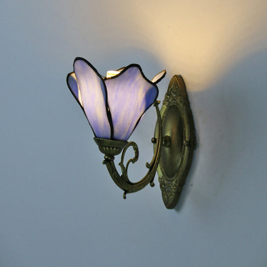 Vintage Flower Wall Sconce Lamp