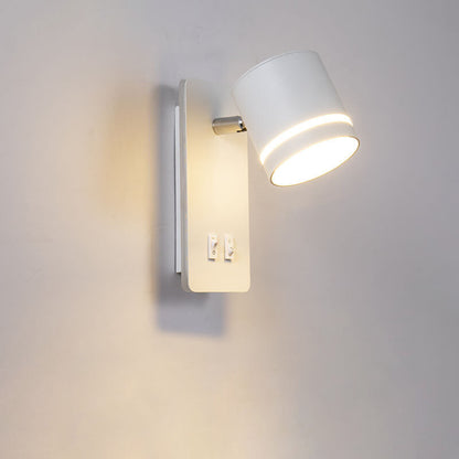 Nordic Minimalist Spotlight Rotatable LED Reading Wall Sconce Lamp