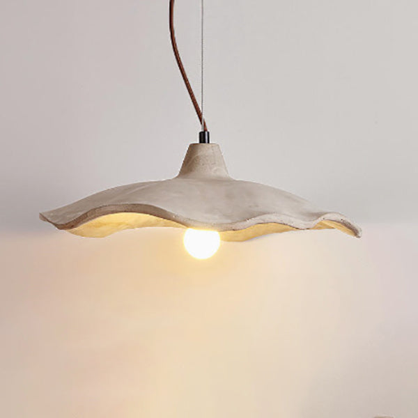 Japanese Vintage Flower Shape Pendant Light