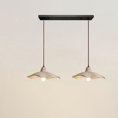 Japanese Vintage Flower Shape Pendant Light