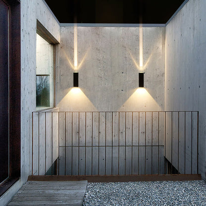 Modern LED Outdoor Wall | Light Up Down
