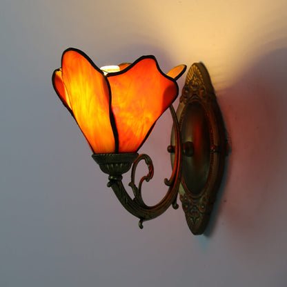 Vintage Flower Wall Sconce Lamp