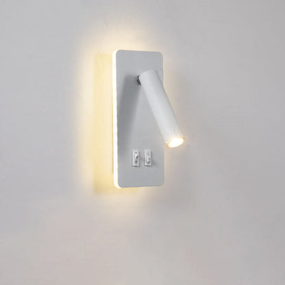 Nordic Minimalist Spotlight Rotatable LED Reading Wall Sconce Lamp