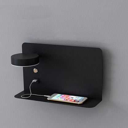 Modern Square LED USB Rechargeable Wall Sconce Lamp